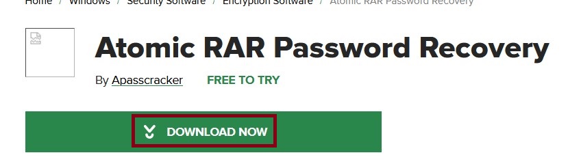 Come rimuovere password da WinRAR – Atomic RAR Password Recovery