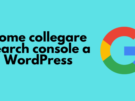 Come collegare Search console a WordPress
